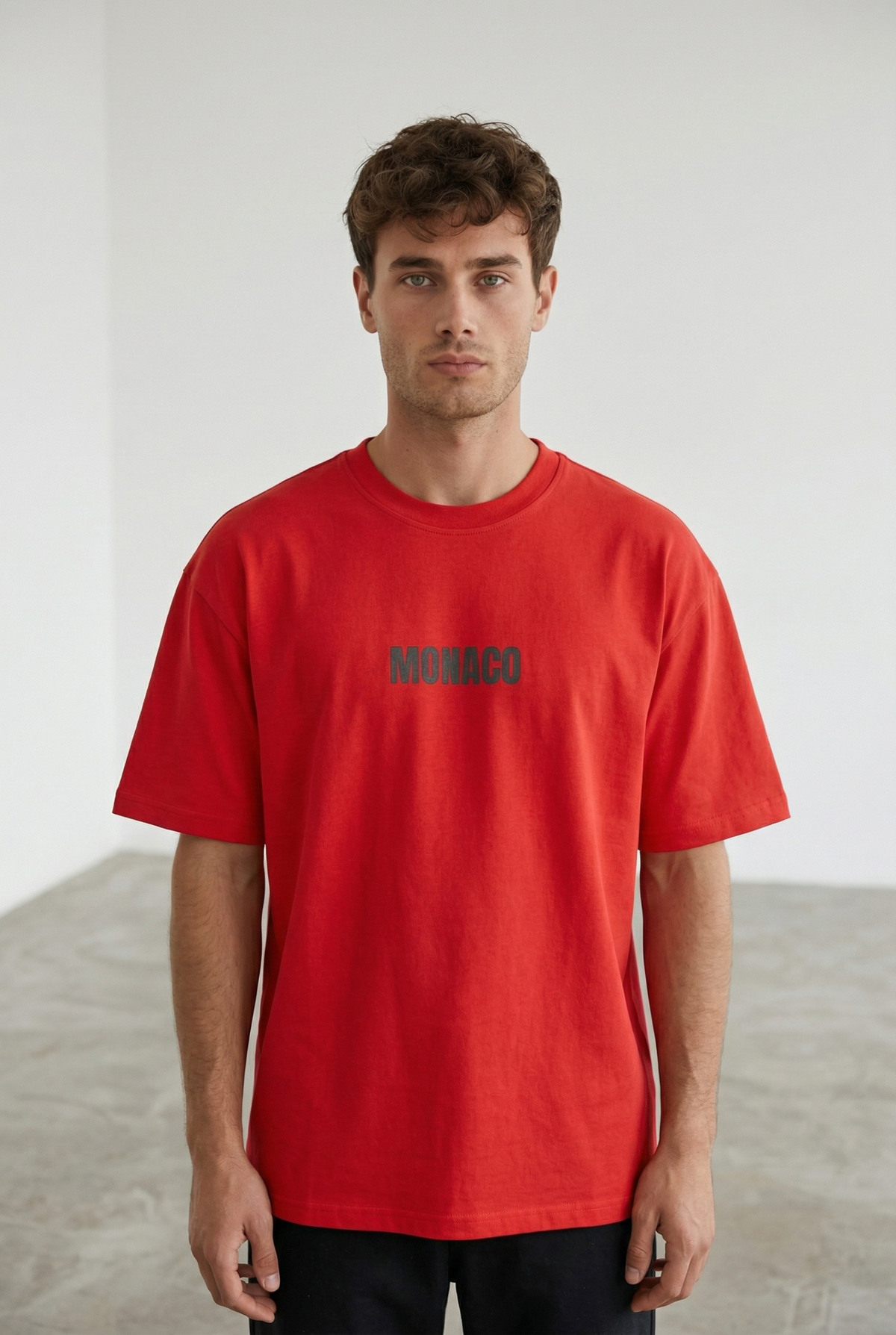 Camiseta B3 Glow Monaco Roja — B3 Glow Moda