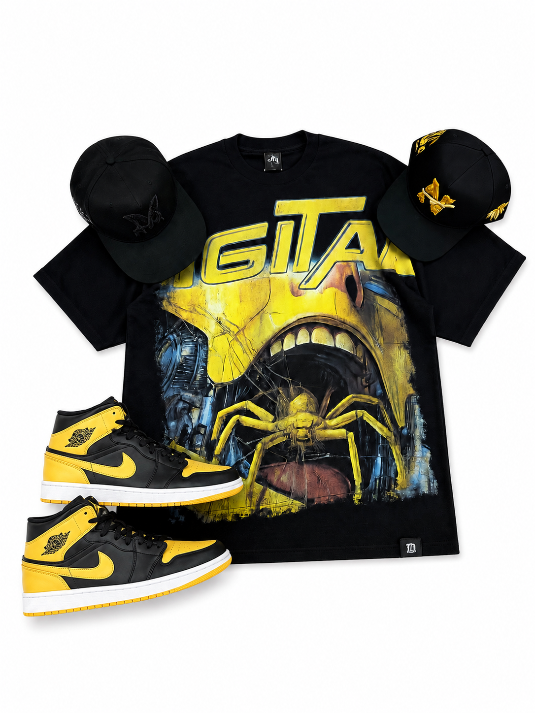 Combinación GTA Amarillo B3 Glow Moda
