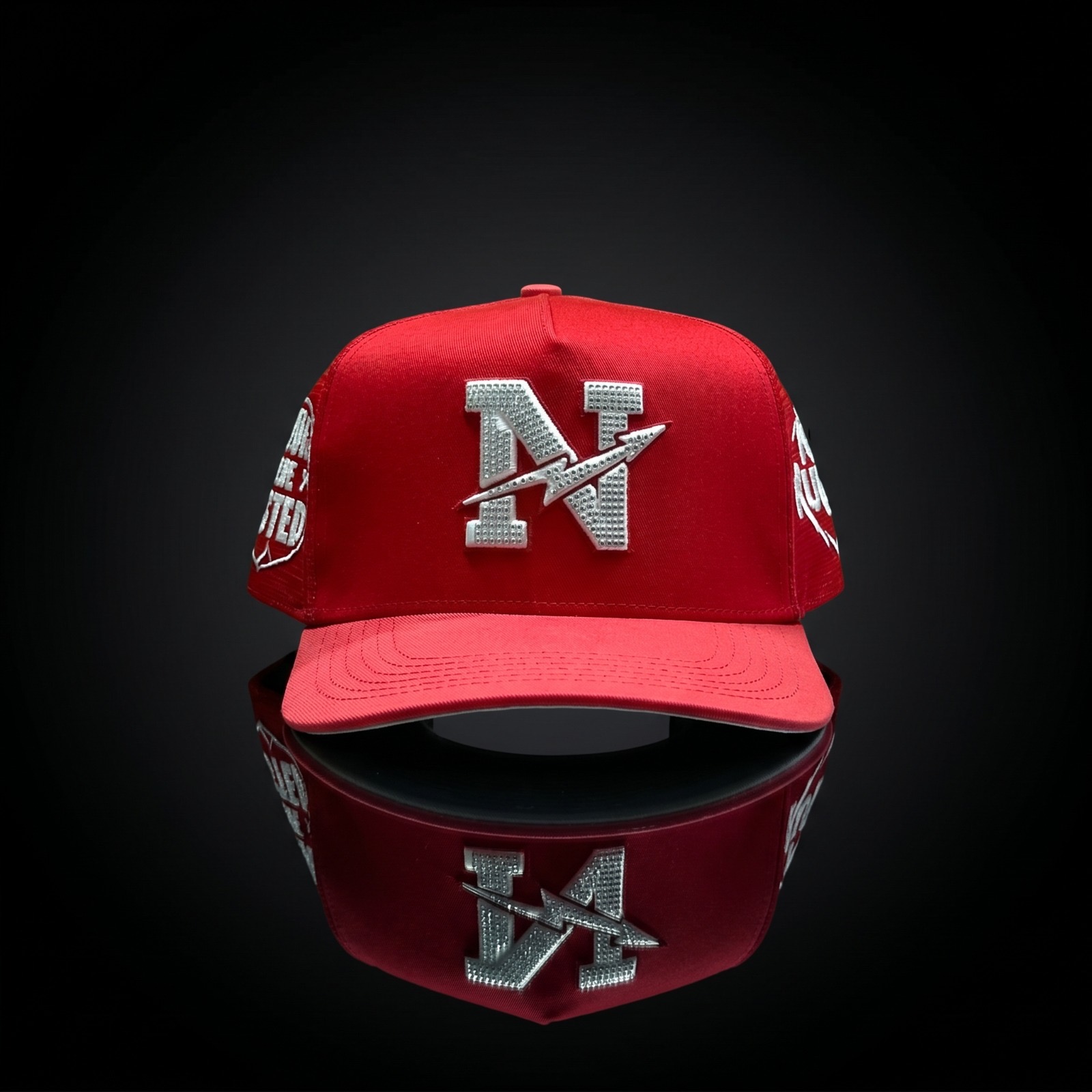 Gorra B3 Glow No Rules Bolt Red — B3 Glow Moda