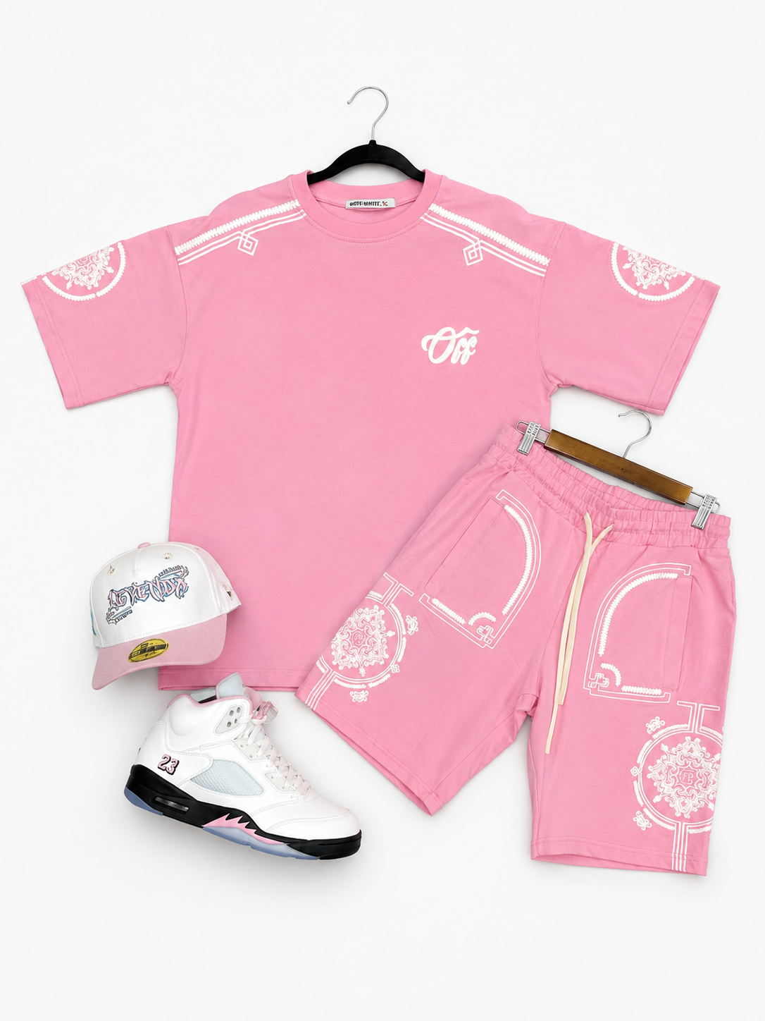 Combinación Rosa Set B3 Glow Moda