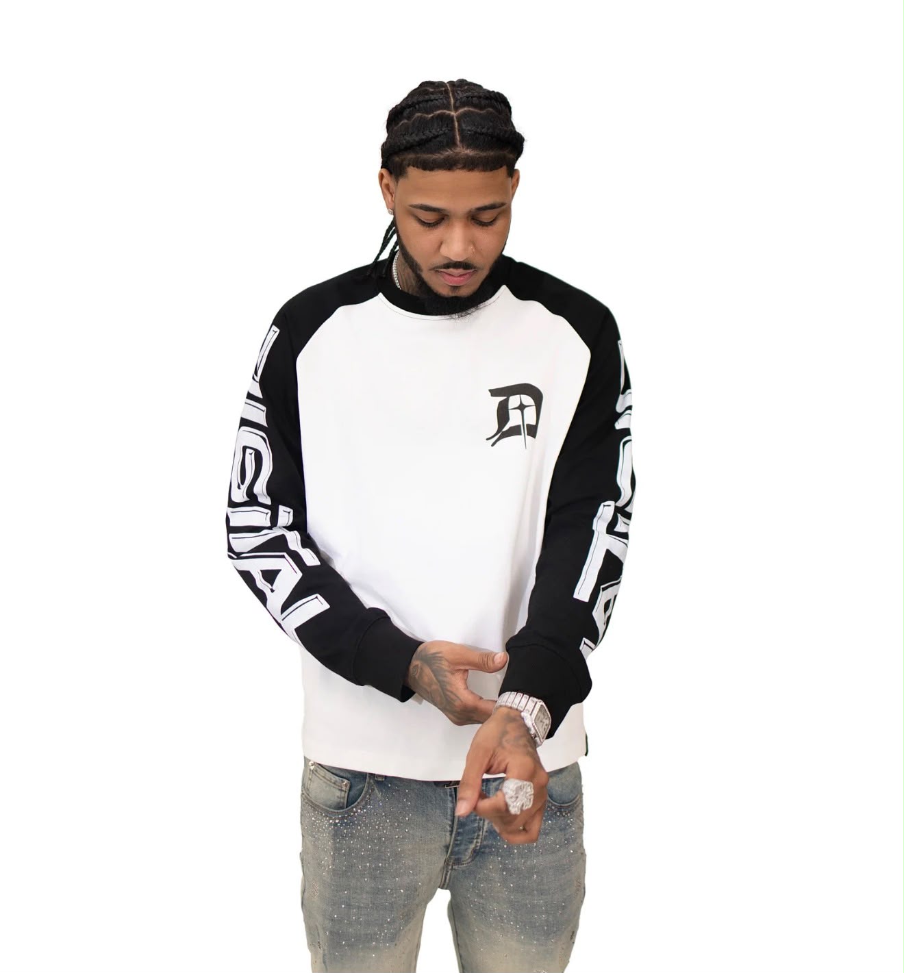Camiseta B3 Glow Digital Manga Larga — B3 Glow Moda