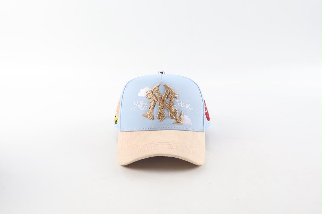 Gorra VQZ New York Sky Gold — B3 Glow Moda