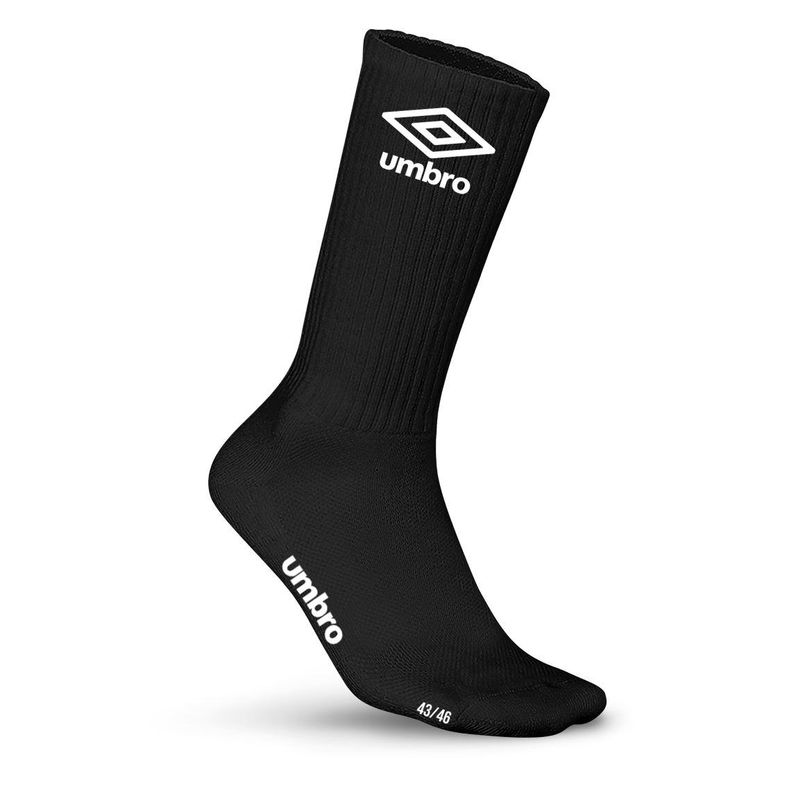 Pack 3 Pares Calcetines Umbro Sport Negros — B3 Glow Moda