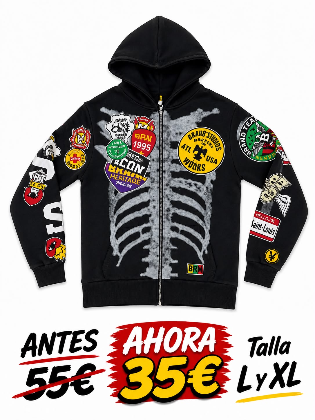 Sudaderas B3 Glow Moda